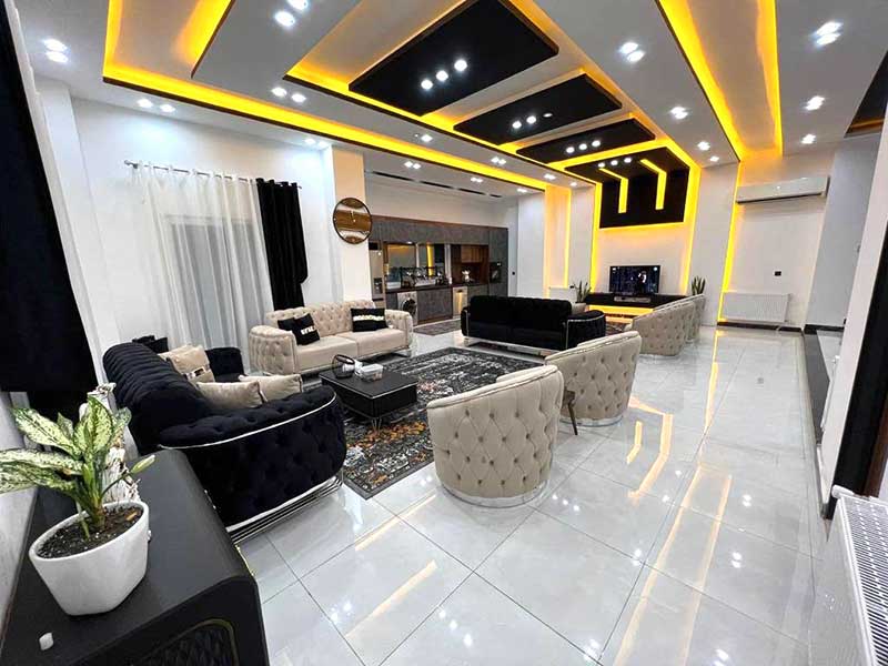 ویلا شهرکی مدرن روف